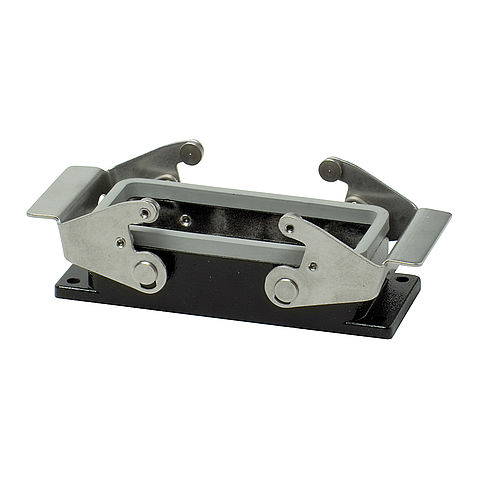 Panel housing B HT 24 from aluminium, height 28mm with double locking system