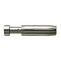 Sleeve contact for crimp terminal from the series A, B, BB and MO 4P, silver-plated and with terminal cross-section 1qmm