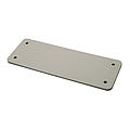 Cover plate for panel housings B24 in pebble grey
