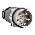 CEE High Current Plug 200A 4P 7h IP67 C-Line with screw terminal and one top entry