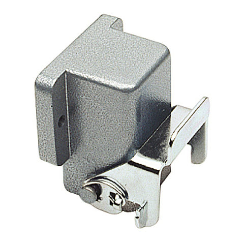 Panel housing angled A3, A4, A5 and D8 from zinc, height 25,5mm with single locking system