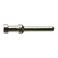 Pin contact for crimp terminal from the series A, B, BB and MO 4P, silver-plated and with terminal cross-section 1qmm