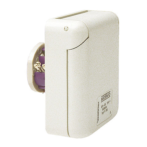 MONDO panel socket straight 16A 2P 12h for low voltage with screw terminal and flange 80x70mm pure white