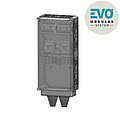 Integrierbarer Verteiler EVO add für beidseitig bestückbare Stele EVO vario für zwei Zuleitungen bis 50qmm, LSS und Kombi-Ableiter