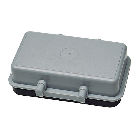 Protective cap B24, aluminium, with double locking system and seal