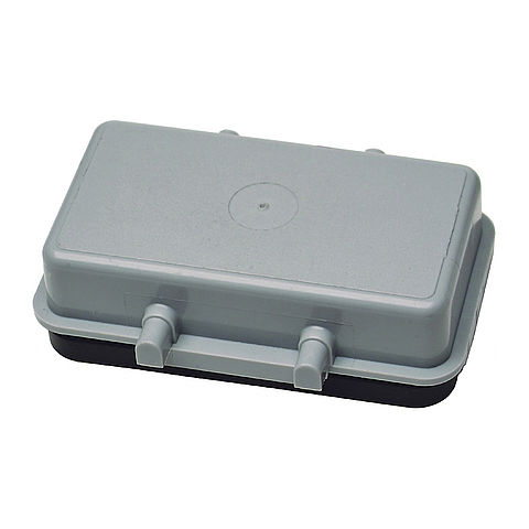 Protective cap B16, aluminium, with double locking system and seal