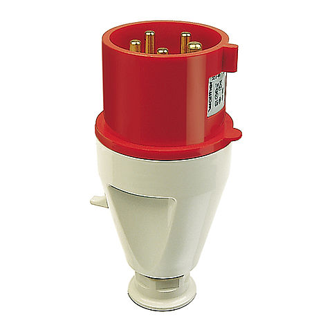 Plug 32A 4P 7h with cable gland