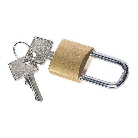 Padlock for plugs and couplers, IP67