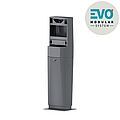 Stele EVO vario für die smartEVO Produktfamilie, einseitig bestückbar mit Anschlussraum
