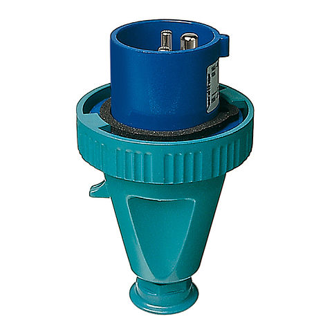 Waterproof CEPro Plug 16A 3P 9h with cable gland