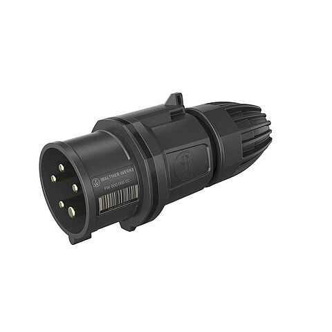 CEE NEO Plug 16A 5P 7h IP54 Classic with screw terminal and external cable gland with strain relief