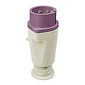 NORVO plug 32A 3P 0h for low voltage with large cable gland, PG 21