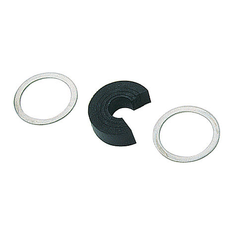 Cut-out gasket ring with pressure rings PG42