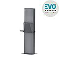 Stele EVO stand für die smartEVO Produktfamilie, einseitig bestückbar