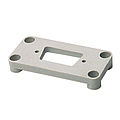 Adapter plate A10 for contact inserts with Sub-Miniature single 15pol.