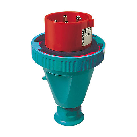 Waterproof CEPro Plug 32A 5P 4h with cable gland