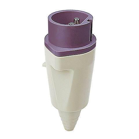 NORVO plug 16A 2P 0h for low voltage with screw terminal and grommet