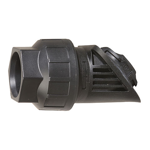 Cable gland M40 with bayonet locking, black
