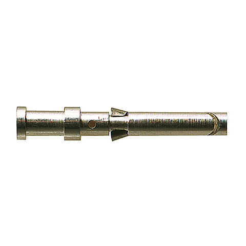 Sleeve contact for crimp terminal from the series D, DD, MO 10P and MO RJ45, silver plated and with terminal cross-section 0,5qmm